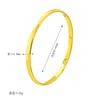 Nuevo Estilo Simple Anillo Lam Brillante Pulsera Estilo Antiguo Dorado Moda Combinable Elegante Diseño Nicho Pulsera Acero Titanio para Mujer