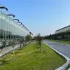 Invernadero de Cristal Proyecto de Fresas, Invernadero de Cultivo en Sustrato Elevado, Procesamiento y Construcción de Instalaciones Agrícolas, Luyuan