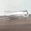 Fábrica atacado copo de cerveja de vidro copo de malte criativo 400ml de grande capacidade de copo de suco de bebida fria ponto em nome do cabelo