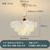 Lustre de sala de estar estilo francês Feiduo, luminária de cristal criativa para hall de luxo leve, luminária de sala de jantar de alta qualidade, luminária de quarto estilo óleo