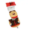 Itens em Estoque de Natal Transfronteiriços: Capa de Assento de Vaso Sanitário de Natal, Capa de Assento de Vaso Sanitário de Papai Noel e Boneco de Neve, Tapete de Piso, Capa de Caixa Acoplada, Porta-Lenços Conjunto de Três Peças