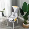 Funda de Silla Funda de Silla para el Hogar Funda Elástica para Silla de Comedor Juego de Cojines para Silla Funda Universal para Asiento Funda para Taburete Funda con Respaldo Integrado
