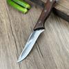 Cuchillo para Deshuesar Forjado, Hachuela Comercial para Carne de Cerdo, Ganado y Ovejas, Cuchillo Forjado para Sacrificar Cerdos, Cuchillo Afilado de Matarife para Desangrado