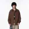 Nueva chaqueta de hombre para primavera y otoño, chaqueta de béisbol casual de estilo coreano, holgada, deportiva y moderna