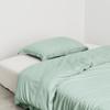 Importado 60 Lanjing Tencel Capa de Colcha Simples Cor Sólida Única Dupla Nua Dormindo Verão Cool Silky Quilt Cover Peça Única