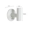Gancho Autoadhesivo de Acero Inoxidable 304 para Baño, Inodoro, Gancho Individual, Gancho para Abrigo de Puerta, Gancho de Pared para Cocina, Transfronterizo
