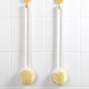 Cepillo de Baño con Mango Largo, Toalla de Baño de Cerdas Suaves para Exfoliar la Espalda Sin Necesidad de Ayuda, Similar a Muji
