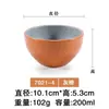 Bol de melamina estilo japonés patrón de corteza pequeño Bol de plástico para arroz Bol de arroz Bol para sopa restaurante restaurante comedor especial imitación de porcelana vajilla
