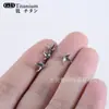 Liga de Titânio F136 Base para Cravação de Quatro Garras Zircônia 5A Corte Fireworks Stud para Osso da Orelha Base de Quatro Garras Fábrica Personalizada