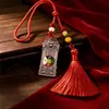 Fábrica de Origen Venta al por Mayor Colgantes para Puerta Feng Shui de Doble Cara con Cabeza de Animal y Monedas de los Cinco Emperadores Bagua para Decoración del Hogar