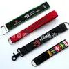 Chaveiros Personalizados com Tiras Curtas de Acordo com o Desenho, Chaveiros OEM para Exportação com Tiras Curtas, Tiras Curtas de PU Personalizadas de Fábrica