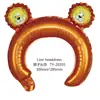 Atacado do Fabricante Faixas de Cabelo com Balão de Filme de Alumínio, Grampos de Cabelo, Gama Completa de Acessórios de Cabelo, Promoções de Festa de Aniversário para Jardim de Infância, Grampos de Cabelo Fofos