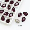 Dongzhou Cristal 8x12 Gota d'Água Pedrarias para Nail Art Super Brilhantes Coloridas Formato de Pera Corte de Alta Qualidade DIY Decorações para Unhas de Boneca