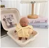 Natasha 14cm Ropa para Muñeca Pequeña Negra Artículo Popular de Celebridad de Internet Ropa para Muñeca Alivio del Estrés Ropa Natasha Suéter Pijama