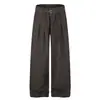 Pantalones Casuales de Pierna Ancha Sueltos para Hombre C992 High Street Estilo Old Money Unisex de Gama Alta con Pliegues y Caída Diseño de Corte Recto