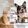 Kriath Polvo Limpiador de Dientes para Gatos y Perros Limpia Suavemente los Dientes de tu Mascota, Elimina el Sarro y el Mal Aliento, Refresca el Aliento Polvo para Dientes