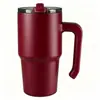 Taza de coche de acero inoxidable 304 de doble capa con aislamiento al vacío de 20 oz, taza de doble capa para café frío (cold-retaining 30 ice-brew) en stock