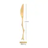 Cuchillo, Tenedor y Cuchara con Forma de Rama; Cuchara Mezcladora Creativa de Acero Inoxidable; Cucharilla de café; Tenedor de fruta; Cuchillo para Pastel de Luna; Recuerdo Lindo; Cuchara de postre