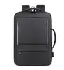 Mochila de Negocios Transfronteriza de Gran Capacidad, Mochila de Viaje de Alta Gama para Hombre, Mochila Expandible para Portátil