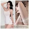 Lencería Sexy para Mujer, Vestido Bodycon Calado, Camisón Sexy de Tirantes, Ropa de Dormir Caliente y Apasionada para No Quitarse