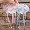 Internet-famoso Princesa Pequena Fita Bow Hairpin Crianças Menina Hanfu Purple Hairpin Acessórios de cabelo das meninas