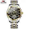 Reloj de Hombre Marca Suiza Tevise Reloj de Hombre Reloj de Moda Reloj Mecánico Reloj Multifuncional Impermeable