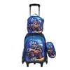 2026 Nueva Mochila Escolar Primaria 3º a 6º Grado Set de Tres Piezas de 16 pulgadas Mochila con Ruedas Mochila para Niños y Niñas Venta al por Mayor