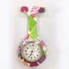 Reloj de Enfermera para Mujer Impermeable Reloj Colgante con Pin Simple Reloj de Bolsillo de Silicona Estudiante Prueba de Batería Reloj de Bolsillo para el Pecho de Doctor