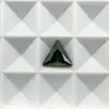 3X3~8X8Mm 5A Pedra Preciosa Artificial Wuzhou Triangular Ângulo Reto Zircônia Colorida Zircônia Cúbica Sintética Contas Soltas
