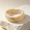 Pulseiras novas e da moda em acrílico ondulado, pulseiras personalizadas em degradê, acessórios de mão personalizados vintage, pulseiras no atacado diretamente do fabricante