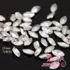 Cristal de Vidro Diamante Transparente de Forma Especial com Fundo Pontiagudo Strass Diamante Manual DIY Arte de Unha Decoração para Capa de Celular Adesivo Broca Recarga Broca