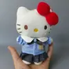 El Colgante de Hello Kitty Se Puede Usar para Vestir el Peluche Muñeco con Ropa, Conjunto de Falda y Impermeable de Puntos