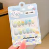 Pegatinas para Uñas Infantiles de Dibujos Animados Sanrio Lindas Pegatinas Desgastables para Uñas Juguetes para Bebés Niñas Pequeñas Pegatinas Kuromi