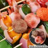 Modelo Barbacoa Alitas de Pollo Olla Caliente Brochetas de Barbacoa Comida Falsa Decoración Sensorial Decoración de Comida Atrezo Brochetas a la Parrilla