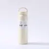 Taza elemento de acero inoxidable 304 para estudiantes, taza aislada de alta estética para hombres y mujeres, botella de agua portátil para exteriores con asa, venta al por mayor desde el fabricante