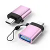 Adaptador OTG USB 3.0 hembra a tipo C, adaptador USB para teléfono móvil y portátil, transmisión de alta velocidad.