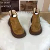 Botas de Nieve para Mujer 2026 Invierno Nuevos Zapatos Birkenstock Más Terciopelo Más Gruesas Botas Cortas Suela Gruesa Calidez Aumento de Altura Botas de Algodón del Noreste