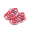 Sandalias Nuevas Transpirables para Bebé Verano Zapatos Suaves Antideslizantes para Niños Pequeños Zapatos de Llamada de Dinosaurio MY2402