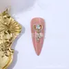 Arte de Uñas Nueva Belleza Chica estrella y luna varita mágica circón corazón bastón Color estrella y luna joyería metálica