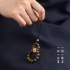 Cadena para Teléfono de Boj y Sándalo de 6/8mm, Correa para Teléfono de Sándalo, Colgante de Palosanto/Ébano/Sándalo Verde/Sándalo Dorado