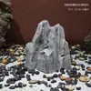 Adorno de Paisaje de Roca Artificial Inspirado en el Zen Estilo Chino, Escultura de Jardín, Piedra de Paisaje, Decoración Suave para Patio Interior