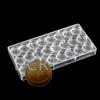 Molde de Chocolate de Plástico Duro PS Molde de Cubitos de Hielo Rosa Herramientas para Hornear Gelatina 3D Disponibles en Varios Estilos