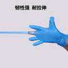 Guantes desechables de TPE azul, de grado alimenticio, para catering, de plástico transparente, gruesos y especiales para cocina, procesamiento doméstico.