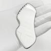 Fábrica Fuente Acero Inoxidable Tabla Gua Sha Masaje Universal Facial Guasha Metal 304 Hoja Gua Sha Acero Inoxidable