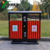 Clasificación de Sanidad Basura Exterior Lámina Galvanizada Caja Peel Parque Grande Municipal Acero Inoxidable Basura