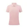 Camisa Polo Ligera de Verano para Mujer de 120 g, Corte Entallado, para Deportes al Aire Libre, con Cuello Camisero y Mangas Cortas, Personalizable con Bordado y Estampado de Logo