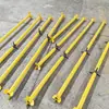 Suportes metálicos espirais para minas de carvão subterrâneas, sistema de elevação destacável, alto fator de segurança, equipamento de suporte temporário para galerias.