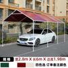 Sibada cochera estacionamiento cobertizo hogar coche sombrilla protector solar cochera garaje móvil exterior tienda de membrana impermeable
