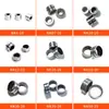 Serie de Rodamientos de Agujas de Anillo Sólido Nk con Rodillos Cilíndricos de Diámetro Interior y Gama Completa de Rodillos de Aguja con Bordes de Doble Cara, Venta Directa del Fabricante