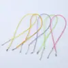Cuerda de collar de terciopelo coreano de colores, cordón para colgante de joyería, hebilla de langosta, cuerda de cuero, accesorios de joyería hechos a mano, suministro suficiente